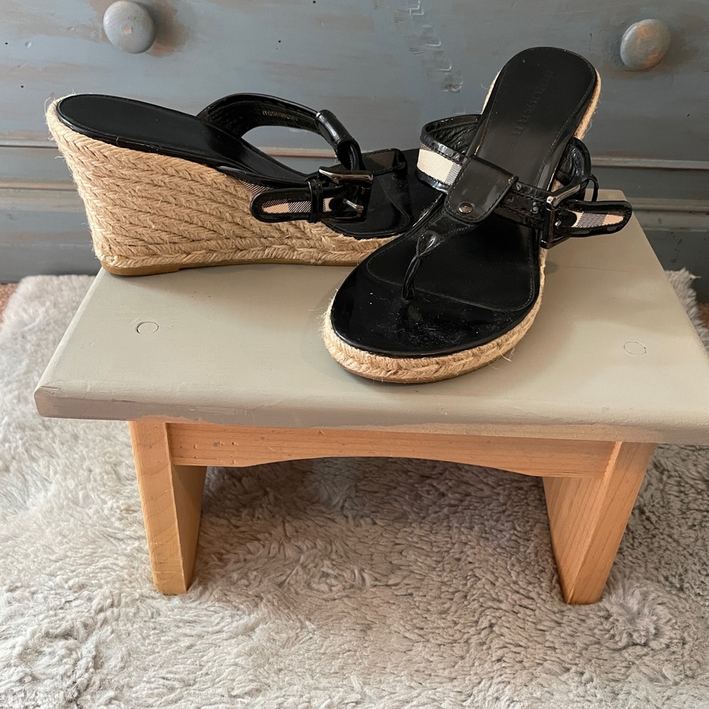Burberry wedges